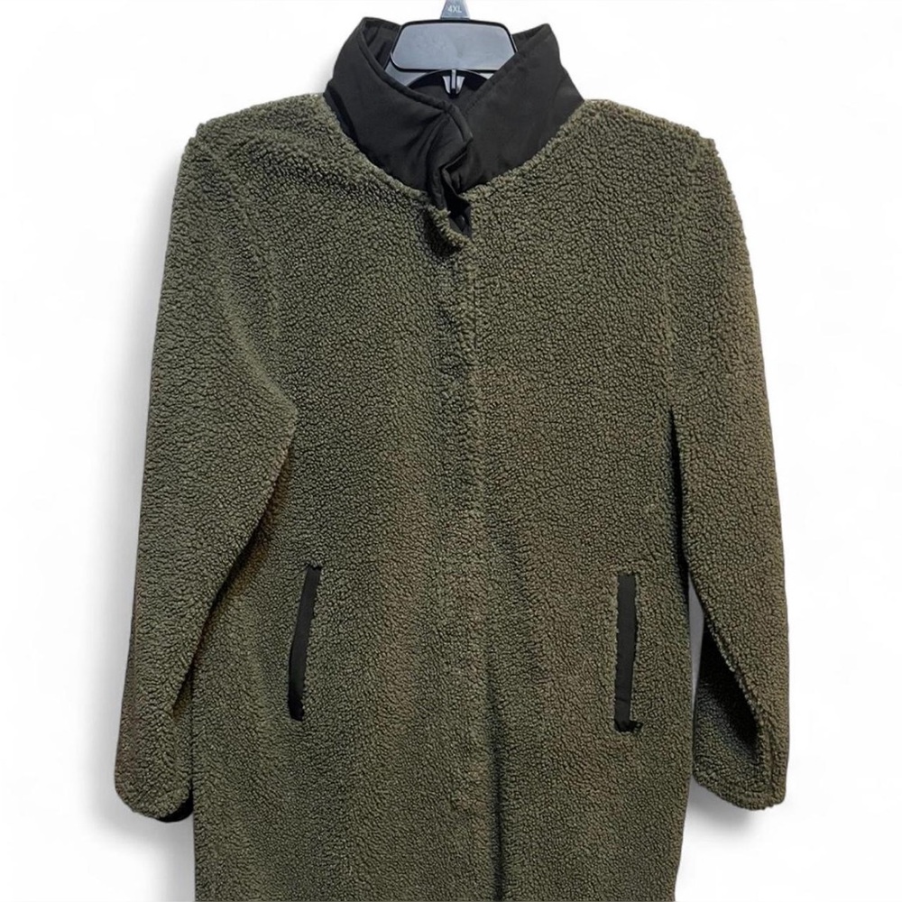 Dark Green XL light winter coat